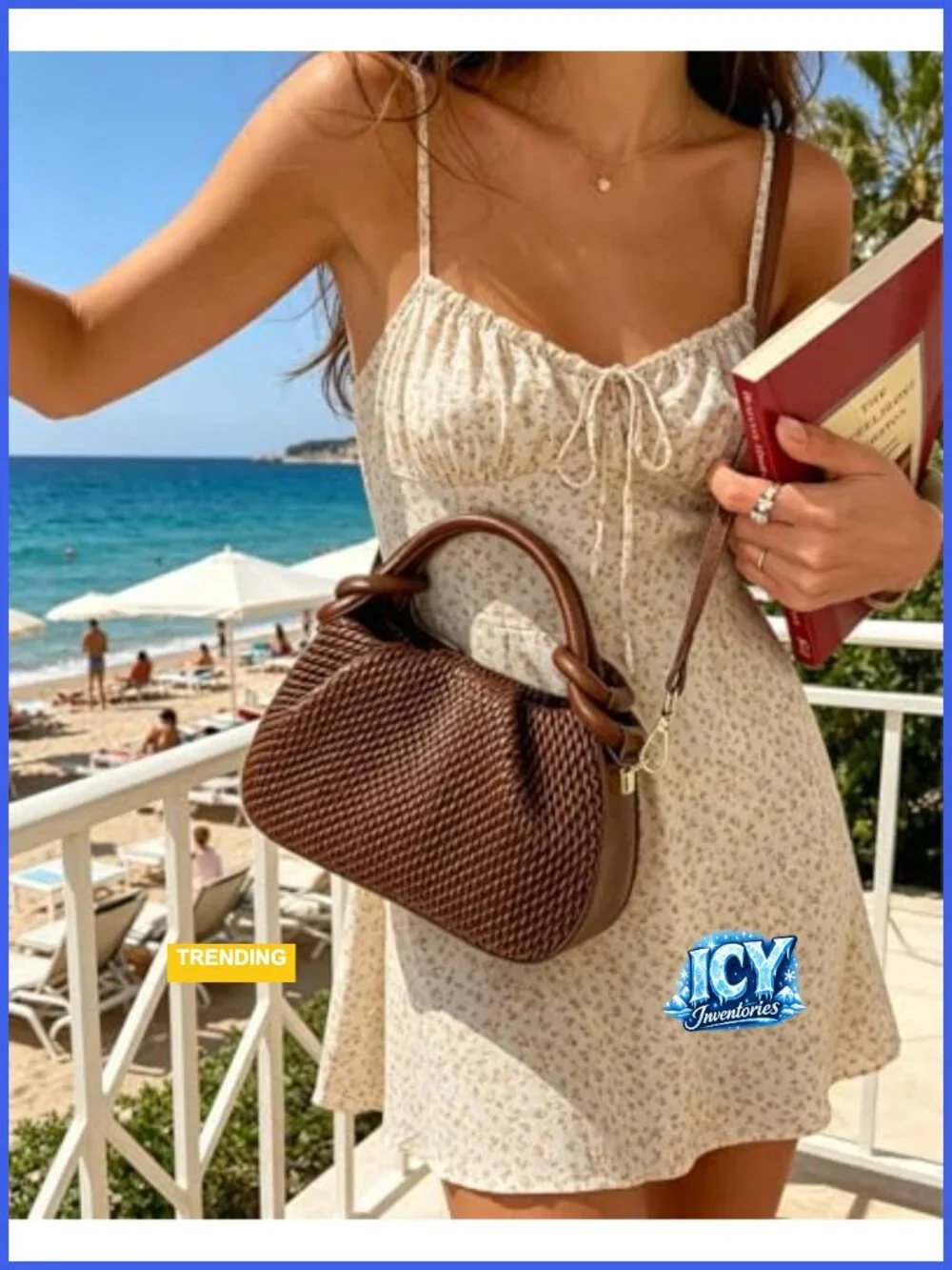 Women's Small Hobo Crossbody Bag Faux Leather Top Handle Handbag